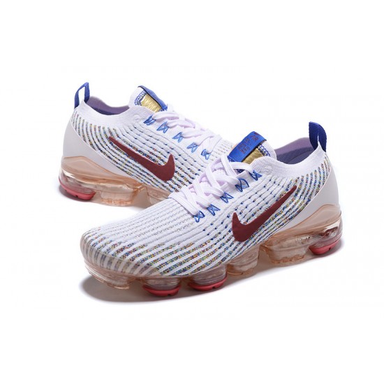 Nike Air VaporMax Flyknit 3 Dame/Herre Hvid Rød Løbesko AJ6910-501