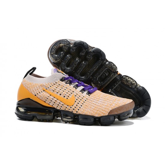 Nike Air VaporMax Flyknit 3 Dame/Herre Gul Lilla Løbesko AJ6900-222