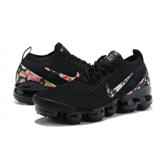 Nike Air VaporMax Flyknit 3 Dame Sort Løbesko CK0730-188