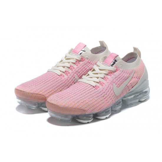 Nike Air VaporMax Flyknit 3 Dame Pink Hvid Løbesko AJ6910-008