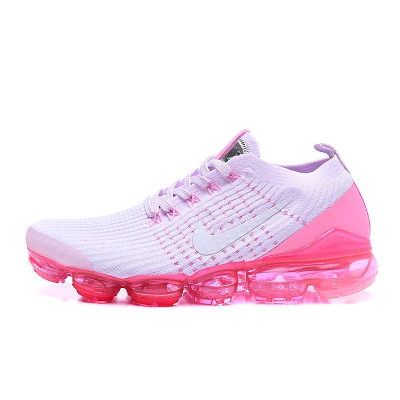 Nike Air VaporMax Flyknit 3 Dame Hvid Pink Løbesko AJ6910-005