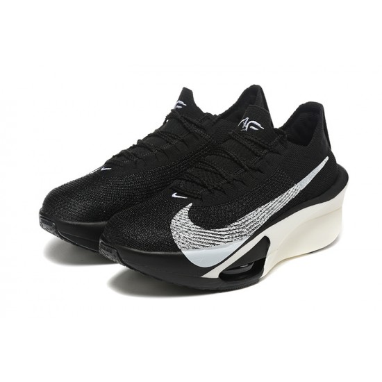 Nike Air Zoom Alphafly NEXT 3 Dame/Herre Sort Hvid Løbesko 