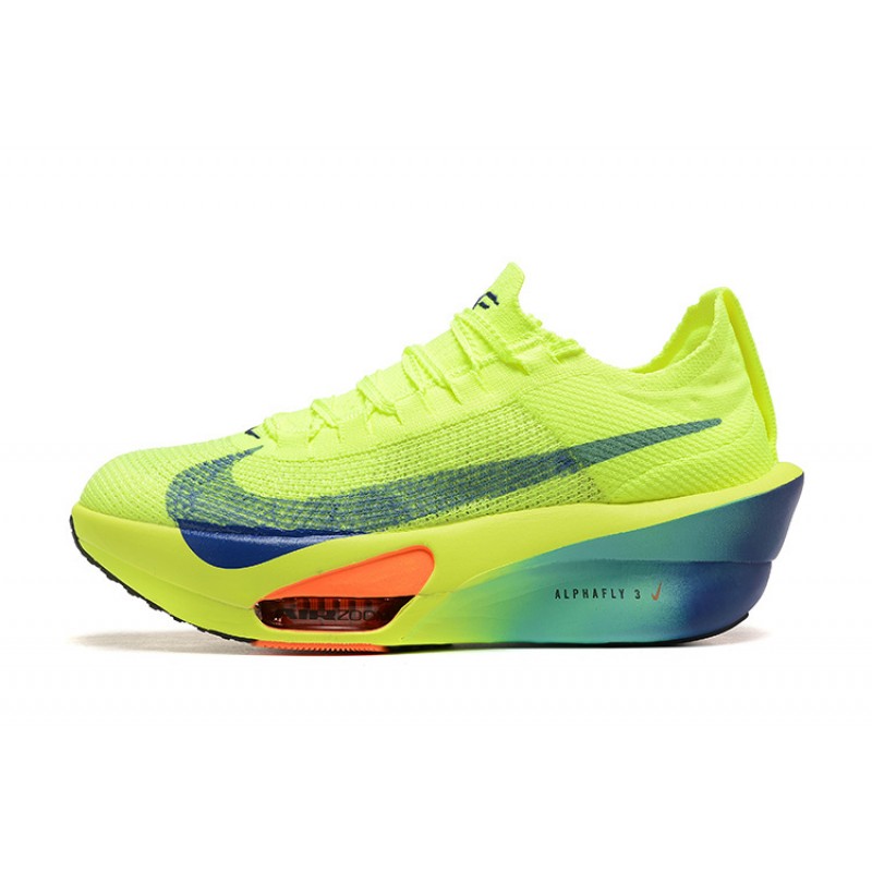 Nike Air Zoom Alphafly NEXT 3 Dame/Herre NeonGrøn Løbesko 