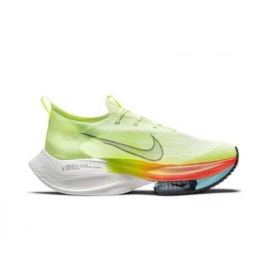 Nike Air Zoom Alphafly Next 2 Herre Grøn Hvid Løbesko 