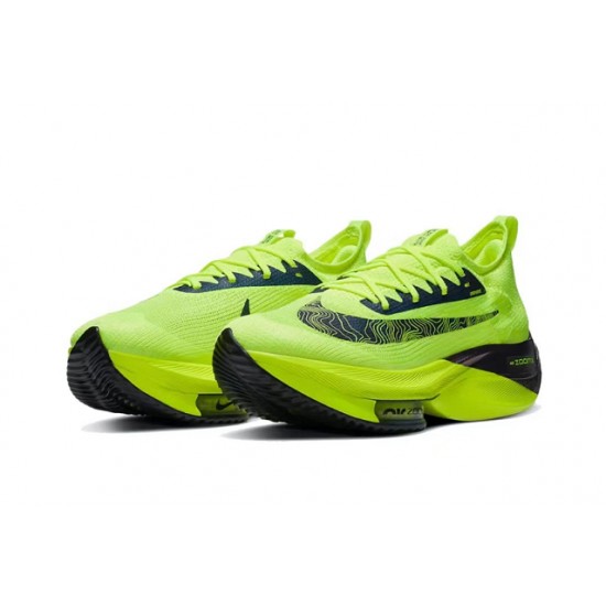 Nike Air Zoom Alphafly Next 2 Herre Neongree Sort Løbesko 