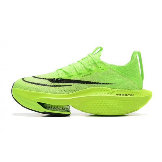 Nike Air Zoom Alphafly Next 2 Dame/Herre NeonGrøn Løbesko 