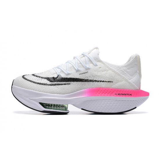 Nike Air Zoom Alphafly Next 2 Dame/Herre Pink Hvid Løbesko 