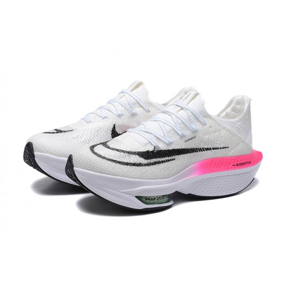 Nike Air Zoom Alphafly Next 2 Dame/Herre Pink Hvid Løbesko 