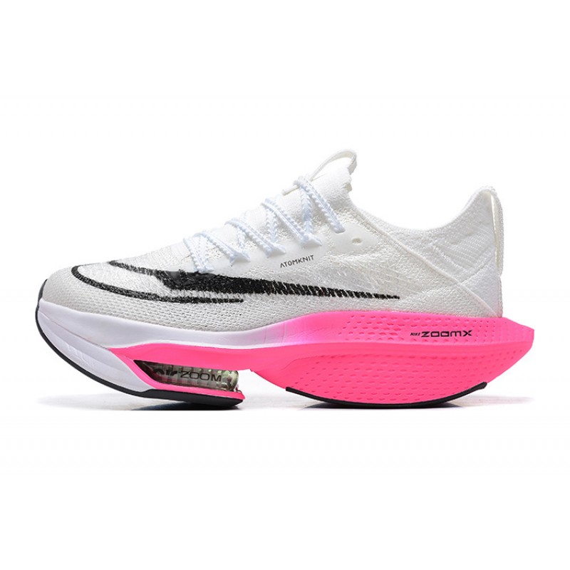 Nike Air Zoom Alphafly Next 2 Dame/Herre Hvid Pink Løbesko 