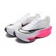 Nike Air Zoom Alphafly Next 2 Dame/Herre Hvid Pink Løbesko 