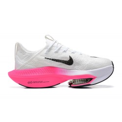 Nike Air Zoom Alphafly Next 2 Dame/Herre Hvid Pink Løbesko 