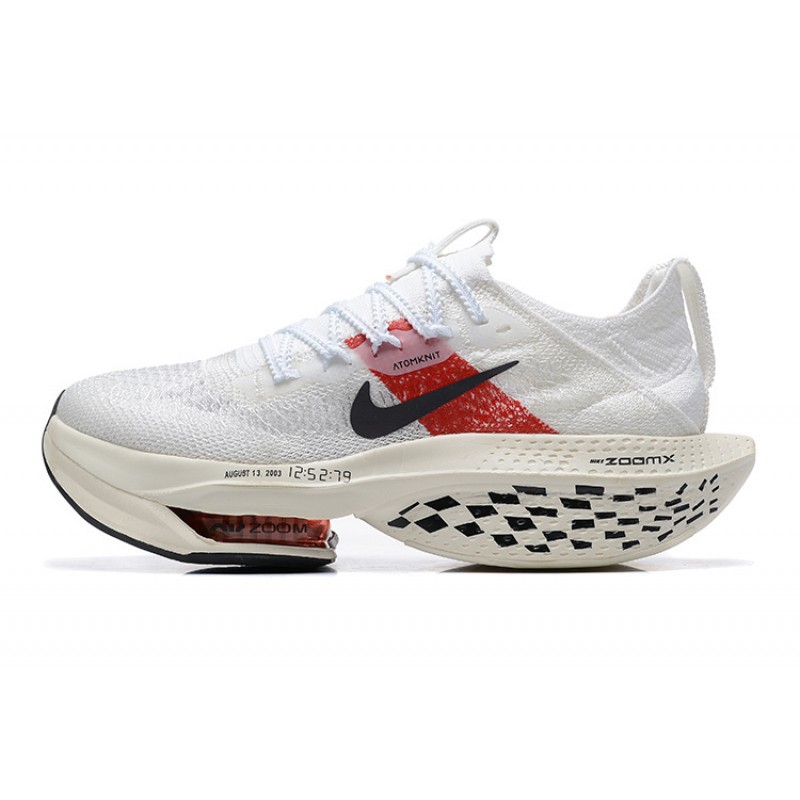 Nike Air Zoom Alphafly Next 2 Dame/Herre Hvid og Rød Løbesko 