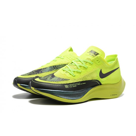 Nike ZoomX VaporFly NEXT Herre Chartreuse Sort Løbesko 