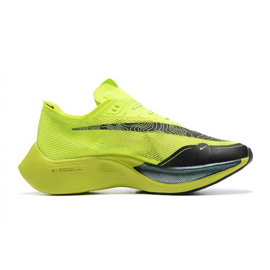 Nike ZoomX VaporFly NEXT Herre Chartreuse Sort Løbesko 