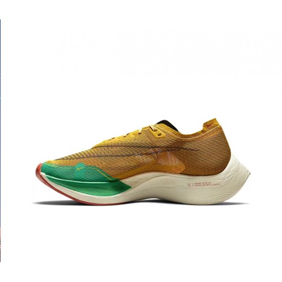 Nike ZoomX VaporFly NEXT Herre Gul Grøn Løbesko 