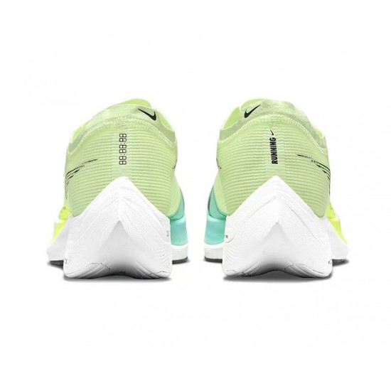 Nike ZoomX VaporFly NEXT Dame/Herre Grøn og Blå Løbesko 