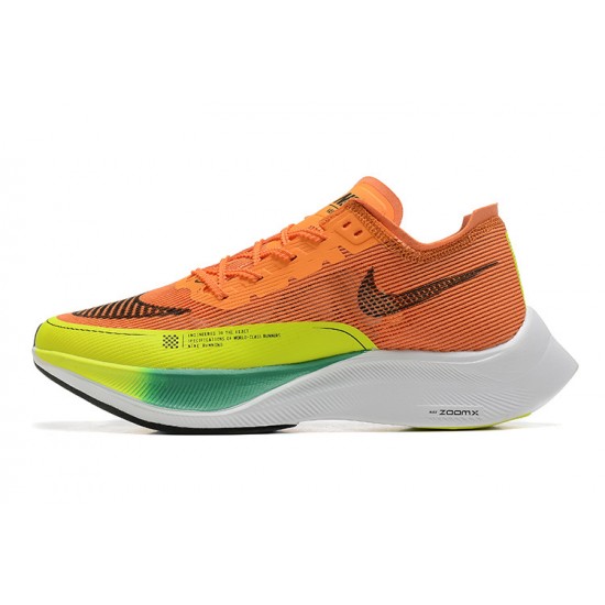 Nike ZoomX VaporFly NEXT Dame/Herre Orange Hvid Løbesko 