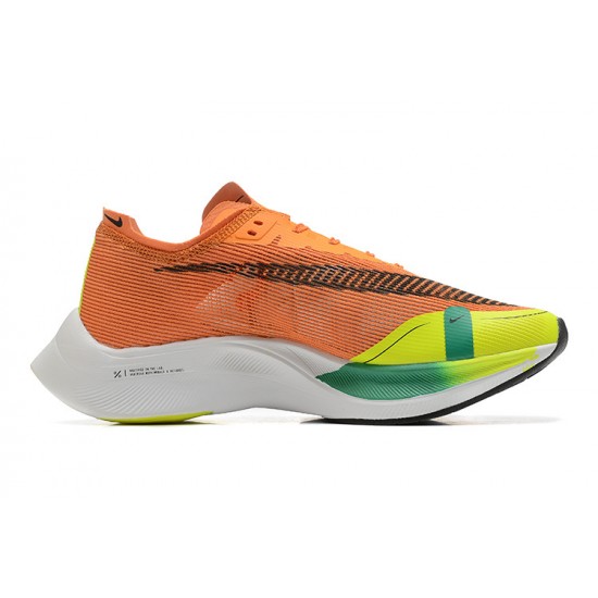 Nike ZoomX VaporFly NEXT Dame/Herre Orange Hvid Løbesko 