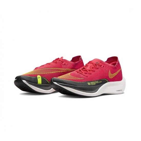 Nike ZoomX VaporFly NEXT Dame/Herre Rød Sort Løbesko 