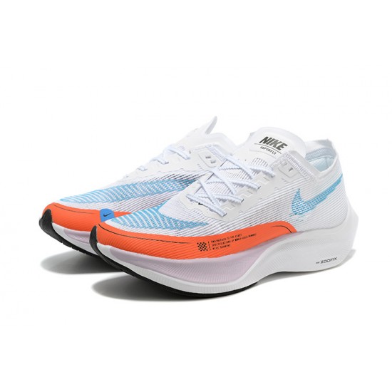 Nike ZoomX VaporFly NEXT Dame/Herre Hvid Rød Løbesko 