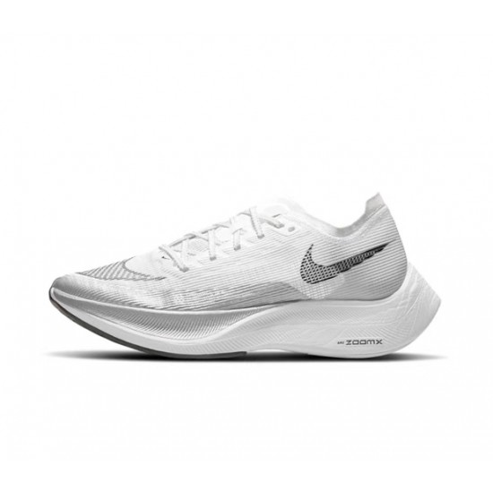 Nike ZoomX VaporFly NEXT Dame/Herre Hvid Løbesko 