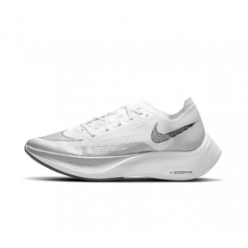 Nike ZoomX VaporFly NEXT Dame/Herre Hvid Løbesko 