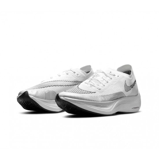 Nike ZoomX VaporFly NEXT Dame/Herre Hvid Løbesko 