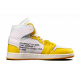 Jordans 1 High Canary Yel AQ0818 149 gul Jordan Sko