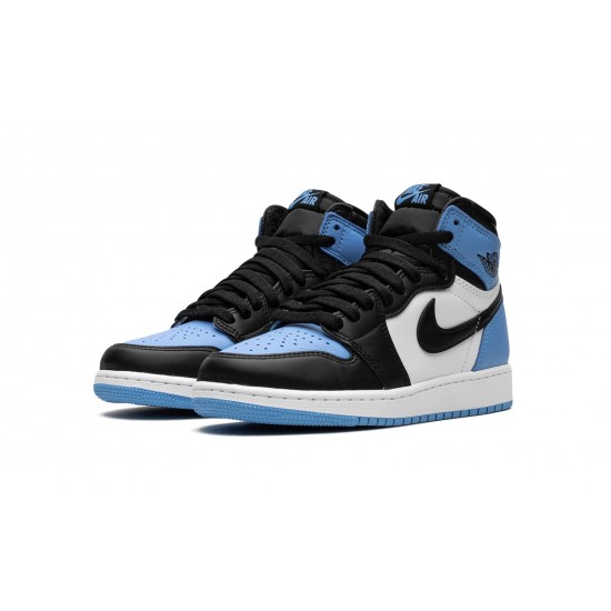 Nike Air Jordan 1 High Grundskole UNC Toe FD1437-400 sko