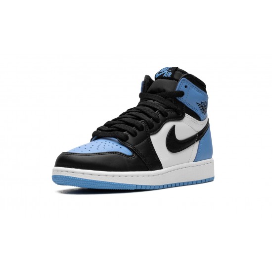 Nike Air Jordan 1 High Grundskole UNC Toe FD1437-400 sko