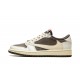 Nike Air Jordan 1 Low Herre Travis Scott - Reverse Mocha DM7866-162 sko