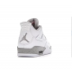 Jordans 4 White Oreo WHITE CT8527 100 hvid Jordan Sko