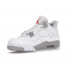 Jordans 4 White Oreo WHITE CT8527 100 hvid Jordan Sko